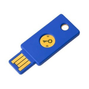 [당일배송] Yubico FIDO 보안 키 NFC - 2단계 인증 USB 및 NFC 보안 키, USB-A 포트 지원 NFC 모바일 장치와 작동 - FIDO U2F 및 FIDO2 인증 암호키