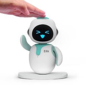 Eilik 어린이 성인 위한 AI 기반 애완 동물 스마트 로봇 풍부한 감정 상호 작용 대화형 동반자