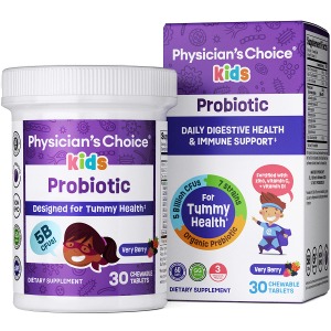 폴라초이스 어린이 면역강화 유기농 프로바이오틱스 7가지 다양한 균주 비타민 및 미네랄 면역 및 소화 지원 - 알레르겐 또는 인공 염료 없음