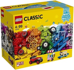 LEGO 레고 클래식 ﻿브릭 온 어 롤 자동차 캐러밴 트레일러 조립 장난감 차량 10715 어린이 유아 창의력 학습 장난감 놀이 442개 블럭