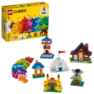 LEGO 레고 클래식 블럭 11008 어린이 마음을 자극하는 재미있는 조립 장난감 스타터 세트 270개