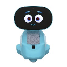 Miko 3 어린이 위한 AI 기반 스마트 로봇 STEM 학습 교육용 로봇, 앱 제어 기능이 있는 프로그래밍 가능한 대화형 음성 제어 로봇, 코딩 앱 Blue