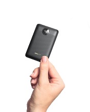VEEKTOMX 미니 핸드폰 보조배터리 10000mAh, PD 3.0 및 QC 3.0, 22.5W USB C 고속 충전 초소형 배터리 팩 Black