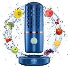OH 전기분해 이온 세척 기술이 적용된 과일 및 야채 클리너 휴대용 식품 세척기 Blue