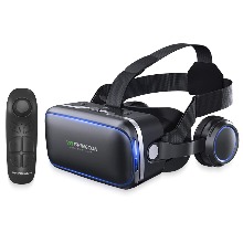 VR SHINECON TV, 영화 및 비디오 게임 3D 가상 현실 VR 헤드셋 핸드폰 호환 4.7-6인치용 가상 현실 헤드셋 컨트롤러 A타입