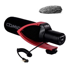 코미카 CVM-V30 PRO 카메라 마이크 Canon Nikon Sony Panasonic DSLR 카메라용 전기 슈퍼 카디오이드 지향성 콘덴서 샷건 비디오 마이크 Red